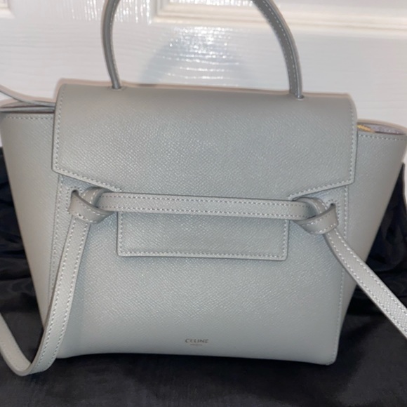 Celine Handbags - NANO BELT BAG IN GRAINED CALFSKIN